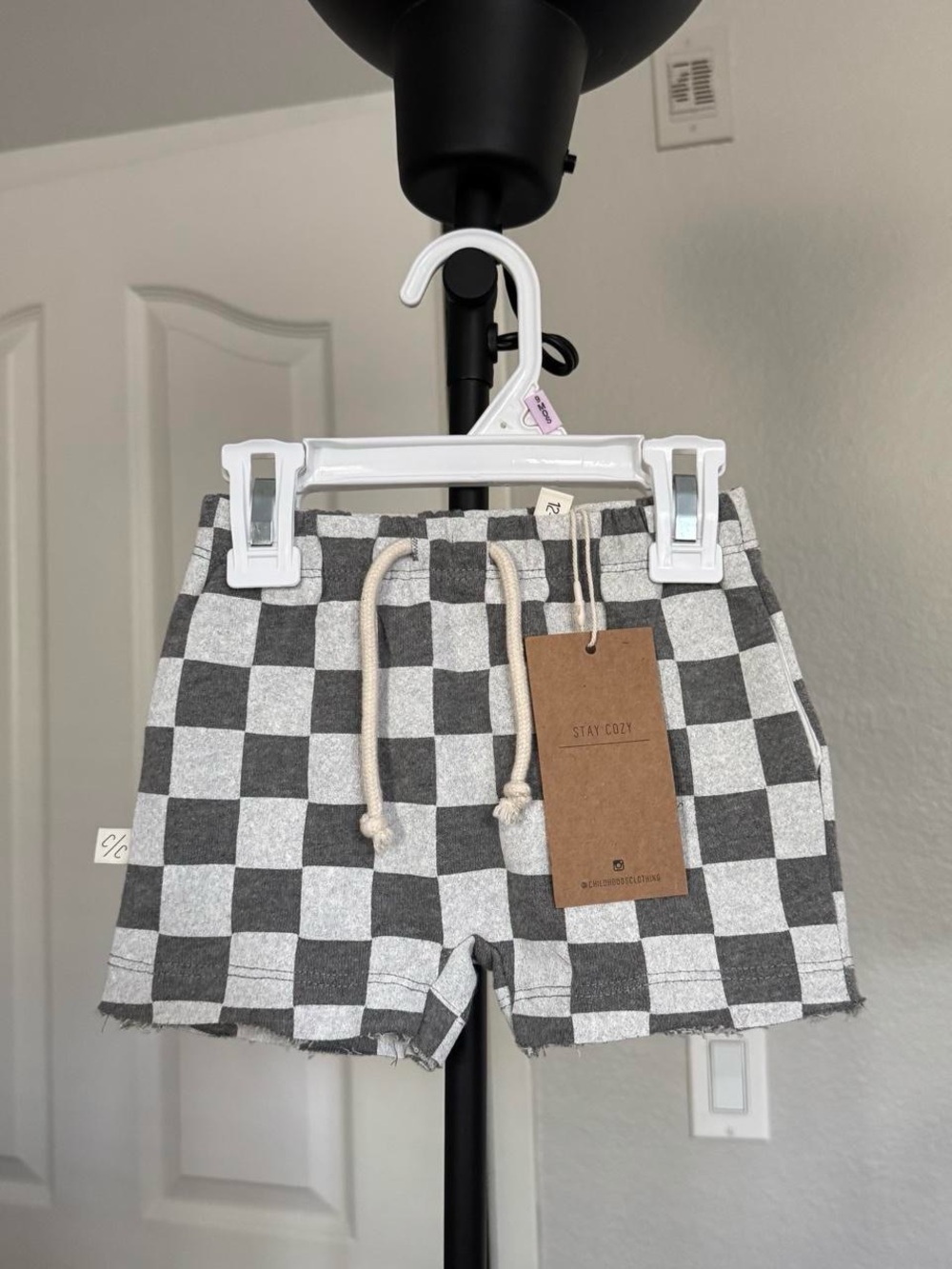 Childhoods Checkered Shorts